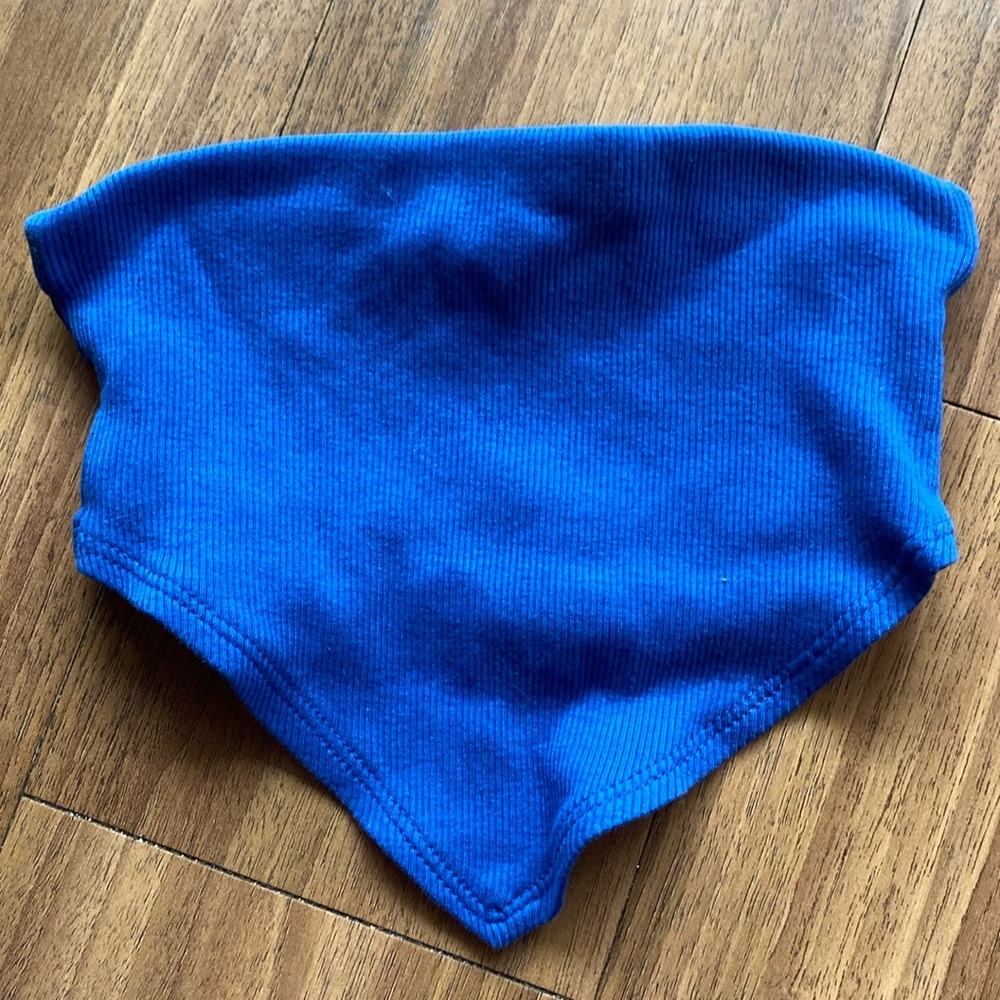 Blue Triangle Top